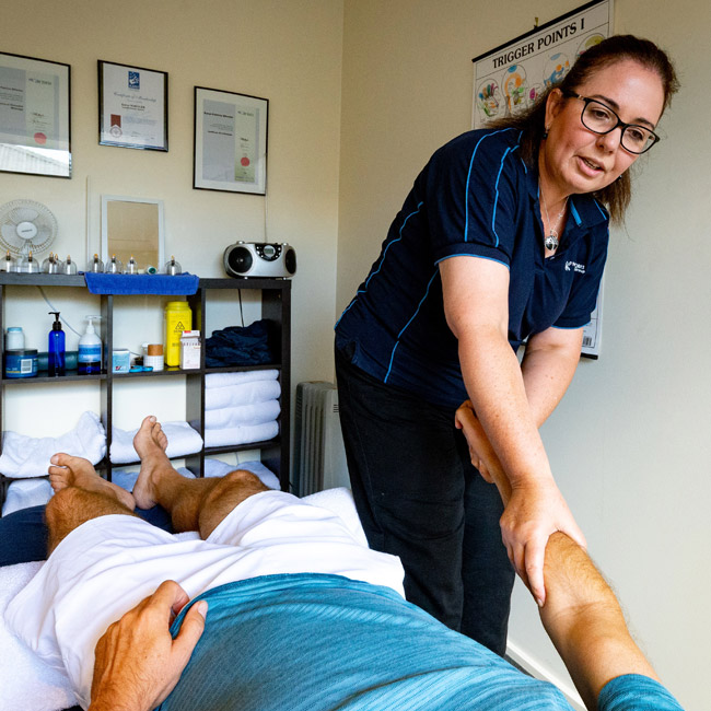 Remedial massage therapy at Physioworks